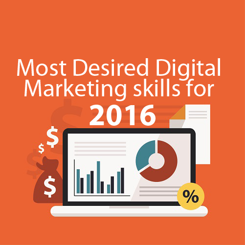 Most Desired Digital Marketing skills for 2016