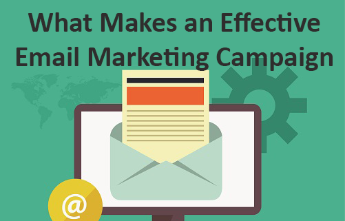 Effective email marketing campaign