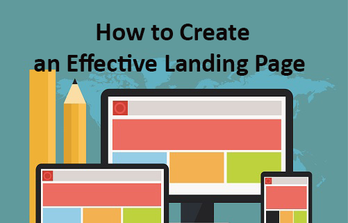 Create effective landing page