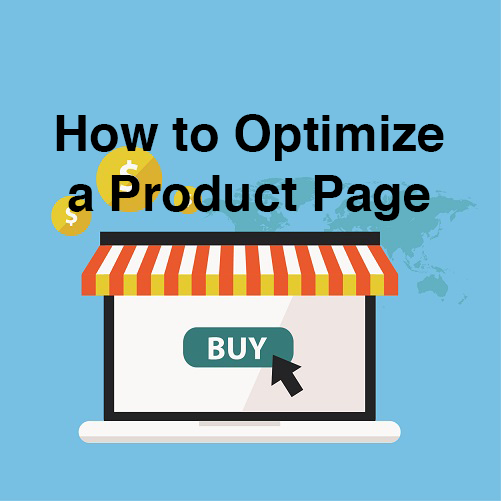 Optimization of a product page
