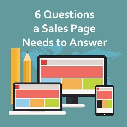 Sales page questions