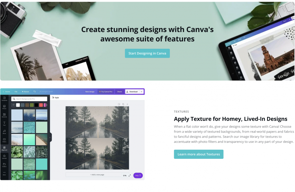 Use Canva to create graphics for Instagram